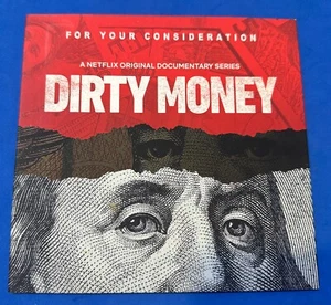 DIRTY MONEY EMMY FYC DVD NETFLIX DOCUMENTARY DONALD TRUMP RARE CORRUPTION PROMO - Picture 1 of 5