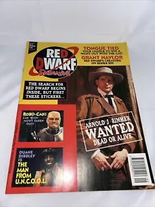 Red Dwarf Smegazine Magazine Volume 2 No. 6 October 1993 with Stickers - Bild 1 von 10