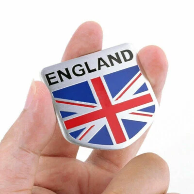 1x 3D Metal England Flag Logo Sticker Emblem Car Styling Badge Decal Accessories — 第 1/4 张图片