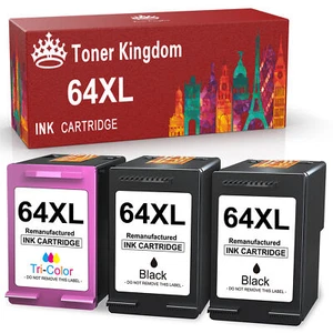 Wkłady atramentowe 64XL do HP envy photo 7855 7155 7858 6255 7800 7164 6255 Combos - Zdjęcie 1 z 11