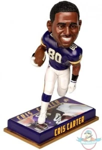 NFL Retired Players 8" Cris Carter #80 Bobblehead Vikings - Afbeelding 1 van 1