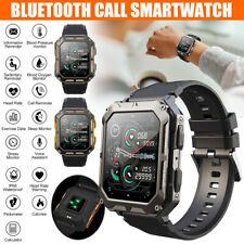 Waterproof Smart Watch Outdoor Sports Heart Rate Fitness Tracker Bluetooth Call