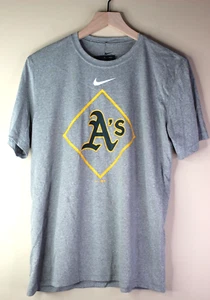 Oakland Athletics A's Nike Dri-Fit Short Sleeve Shirt Size Medium New with Tag - Picture 1 of 5