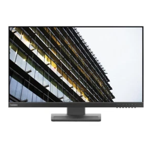 Lenovo ThinkVision E24-28 23.8" Full HD IPS LED 60Hz 6ms Flat Monitor - Black - Picture 1 of 5
