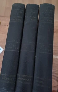History of Southern Football 1890-1928 Fuzzy Woodruff 3 Volumes (Vol 1 SIGNED) - Picture 1 of 7