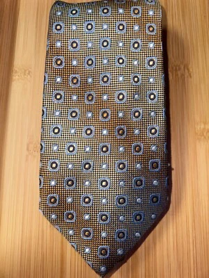 Corbata de seda geométrica multicolor Bruno Piattelli - 61L 3,75W Foto 1 de 2