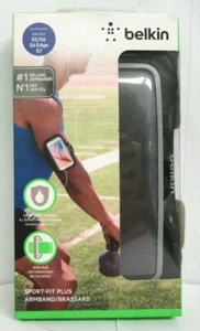 Belkin Sport-Fit Plus Armband for Samsung Galaxy S7 Edge / S6 / S5 - (Black) - Picture 1 of 1