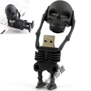 2TB 4GB USB Flash Drive Memory Stick Photo Music Storage U Disk For PC Skeleton - Picture 1 of 14