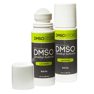 DMSO STORE INC. DMSO Roll-on Lavender Scented: 3oz. 99.995% Pure (2 pack)