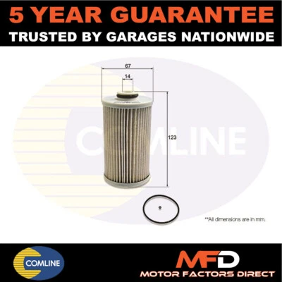 Fits Honda CR-V 2007- Accord 2008- Civic 2012- 2.2 D Comline Fuel Filter - Image 1 of 2