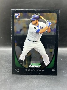 2011 Bowman Draft Picks & Prospects #1 Mike Moustakas Chrome - Picture 1 of 2