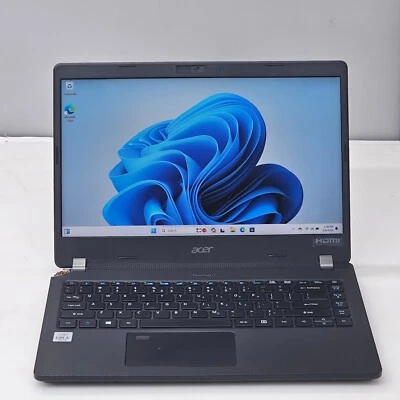 HP TRAVELMATE P214-52-54TE N19Q7 i5-10210U@1.60GHz 8GB 256GB NVME SSD 11P*READ - Image 1 of 4