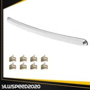 Hood Molding Trim Moulding Chrome Fits 07-13 GMC Sierra 1500 2500 3500 GM1235109 - Picture 1 of 9