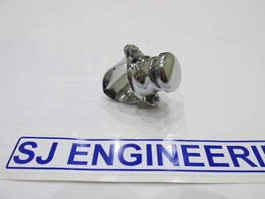 BSA TRIUMPH NORTON CHROME 7/8" HANDLEBAR HORN / KILL BUTTON ONE WIRE NEW SJ148 - Picture 1 of 2