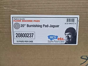 Estuche de 10 Almohadillas - ACS 35-20 Tipo 35 20" Mezcla de Cabello Almohadillas de Piso Pulido Medio - Imagen 1 de 3