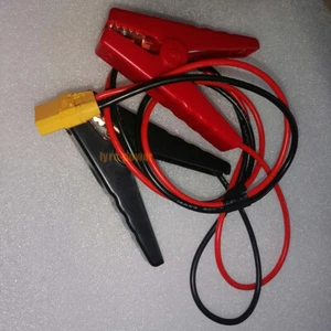 Cable de silicona para cargador Amass hembra XT90 enchufe a clip de cocodrilo 1 metro 14awg - Imagen 1 de 6