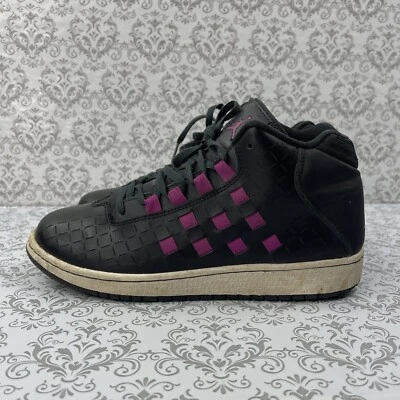 Zapatos de baloncesto Nike Jordan Illusion GS negros fucsia 705535-060 juveniles talla 4,5 Foto 1 de 4