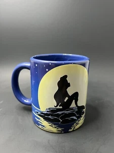 DISNEY THE LITTLE MERMAID ARIEL AND FLOUNDER SPINNER COFFEE MUG CUP - Picture 1 of 7