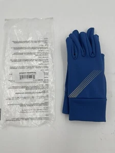 Amazon Essentials Men/women Running Gloves Blue Medium New - Picture 1 of 5