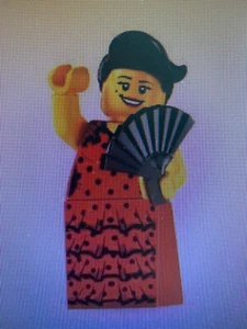 Lego Minifigur Flamenco Tänzerin Serie 6 Spanische Dame 8827 - Bild 1 von 2