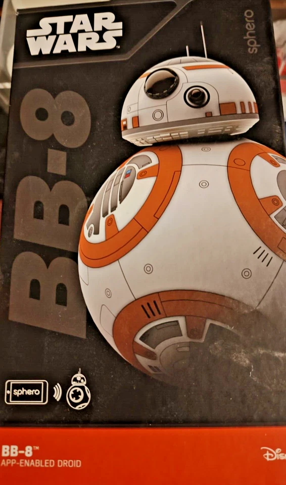 Sphero Star Wars BB-8 App Enabled Droid  weiß orange TOP Zustand fast neu - Bild 1 von 2