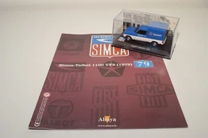 A40 1:43 ALTAYA IXO SIMCA COLLECTION TALBOT 1100 VF2 1979 SERVICE MIB +MAGAZINE - Picture 1 of 5