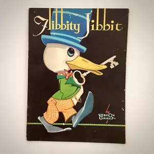 Vintage 1943 Flibbity Jibbit and the Key Keeper by Vernon Grant Illustrated P424 - Foto 1 di 9