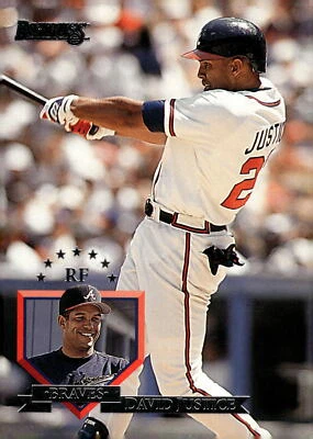 1995 Donruss #1 David Justice - Image 1 of 2