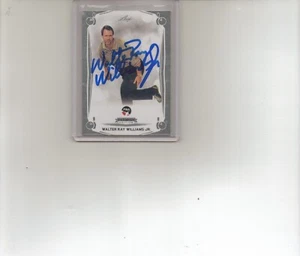 Walter Ray Williams Jr. Hand Signed Premier Edition 2023 Leaf PBA Bowling Card - Bild 1 von 2