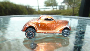 1968 REDLINE Hot Wheels Vintage Classic '36 Ford Coupe Orange COPPER HW * RARE * - Picture 1 of 6