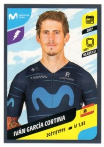 PANINI TOUR DE FRANCE 2022 #241 Ivan Garcia CURTAIN Stickers