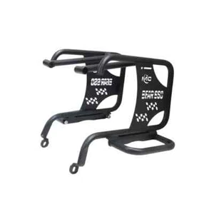 ESTANCIA DE SILLÍN CON PLACA Y REPOSAPIÉS IZQUIERDA Y DERECHA PARA ROYAL ENFIELD BEAR 650 - Imagen 1 de 7