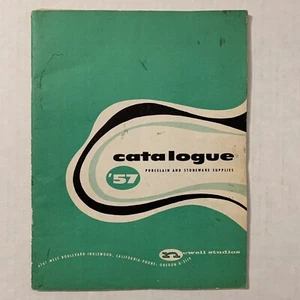 Vintage 1957 Newell Studios Catalog Porcelain Stonewear Supplies Molds Glaze 50s - Picture 1 of 11