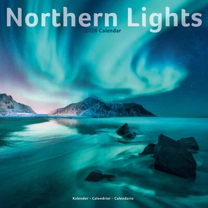 Northern Lights 2026 Calendar Travel Gift Wall 15% OFF MULTI ORDERS - Picture 1 of 8