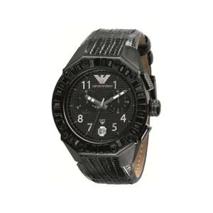 Emporio armani orologio crono nero uomo 40mm (ar0668) list. 279 € - Imagen 1 de 3