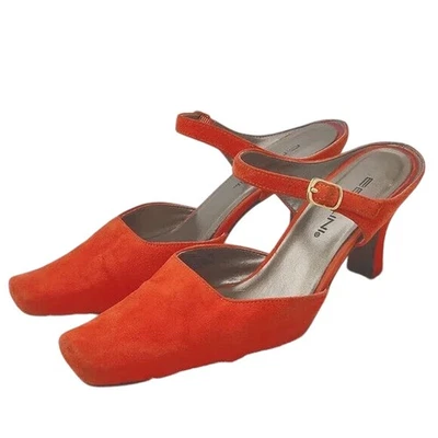 Bellini 复古橙色 Mary Jane Mule 尺寸 8 — 第 1/4 张图片