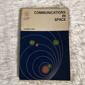 Communications in Space Holt Library Of Science Series III PB Leonard Jaffe 1966 - Imagen 1 de 15