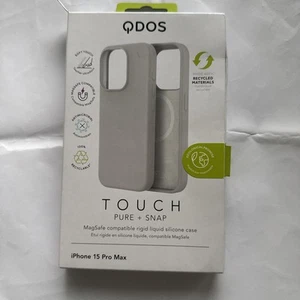 QDOS Touch PURE & SNAP Case for iPhone 15 Pro Max - Zdjęcie 1 z 2
