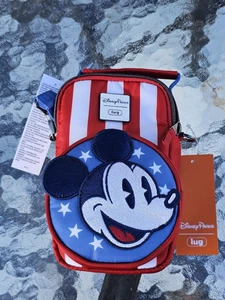 NEU 2025 Disney Parks LUG Mickey Mouse rot weiß blau Flagge Americana Skeeter Tasche - Bild 1 von 2