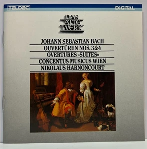 J.S. Bach: Overtures Nos. 3 & 4 - Overtures "Suites" (CD TELDEC Japan) Very Good - Bild 1 von 2