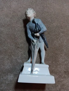 Vintage Royal Copenhagen Figurine Sandman Boy with Umbrella Denmark # 1129 READ - Picture 1 of 10