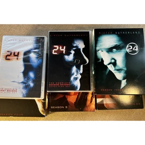 24 Seasons 1-6 DVD Box Sets Bundle - Seasons 1, 2, 3, 4, 5, 6 TV Show - Picture 1 of 9