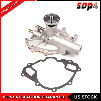 Fits 1986-1993 Ford Mustang Lincoln Mark VII 5.0L V8 Water Pump W/Gasket - Image 1 of 4