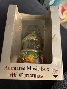 Mr Christmas Animated Music Box - Plays O’ Christmas Tree 2006 Neu - Bild 1 von 5