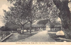 Suisse - CÉLIGNY (GE) Pension-Restaurant des Rives d'Or - Port - Ed. Reinhardt - Picture 1 of 2