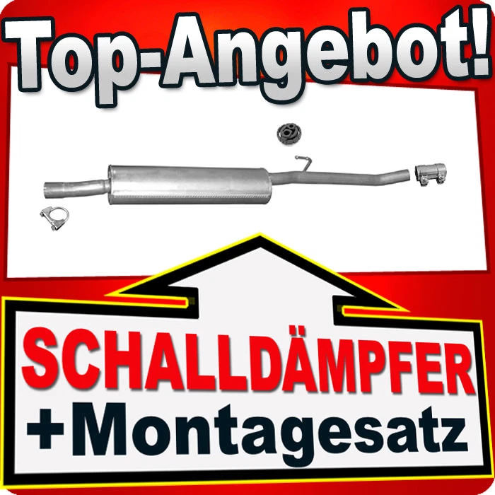 Silencieux central pour échappement JUMPY EVASION SCUDO 806 EXPERT 2.0 HDI JT... - Photo 1/1