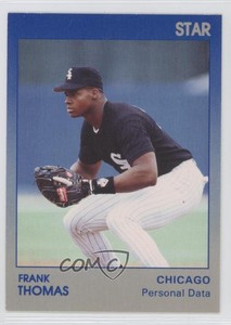 1991 Star Frank Thomas Blue/Grey Frank Thomas #11 HOF