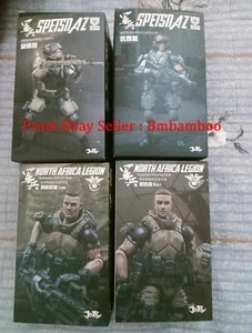 Joytoy Dark Source 1/18 North Africa Legion + SSO Team Soldiers Model Rare Toy - Picture 1 of 21