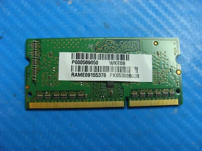 Toshiba Laptop Micron 2GB 1RX16 Memory PC3L-12800S-11-11-C1 MT4KTF25664HZ-1G6E - Image 1 of 2
