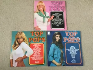 TOP OF THE POPS - 3 x ORIGINAL LPS- Vol 54 / 69 / SHM 725- FULLY TESTED EX  COND - Picture 1 of 16